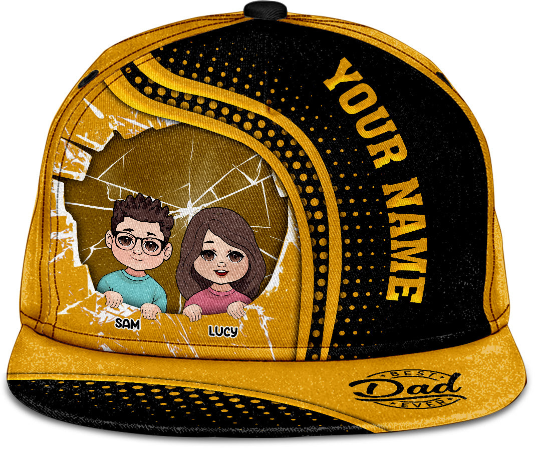 Best Dad Ever - Personalized Father Snapback