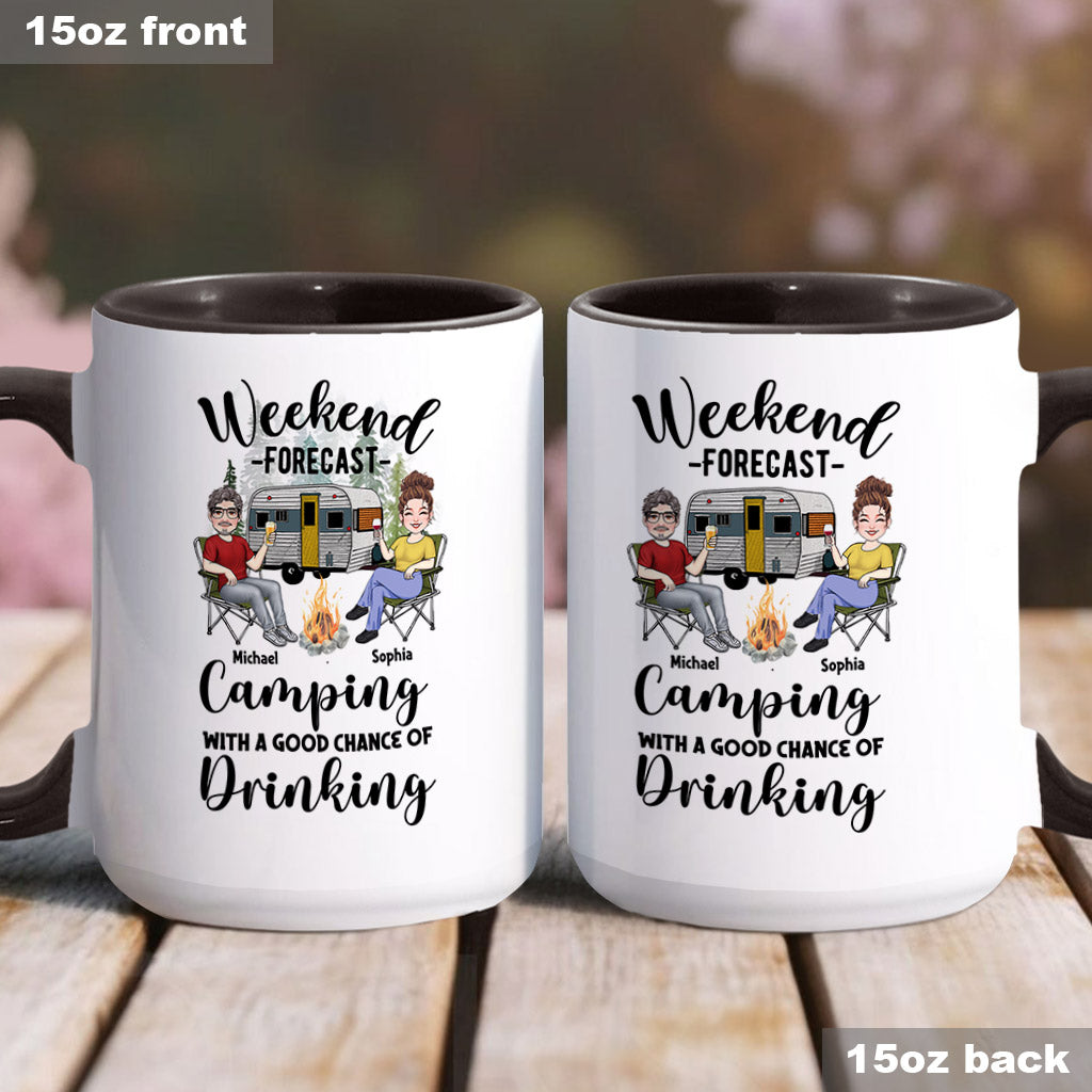 Wochenendprognose – Personalisierter Campingbecher