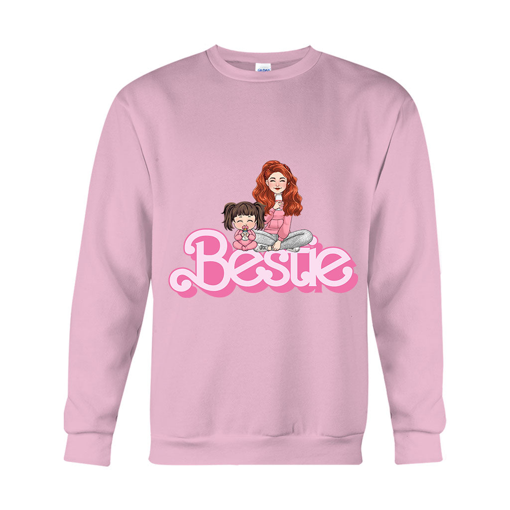 Besties Mommy & Daughters - Personalized Mother T-shirt And Hoodie