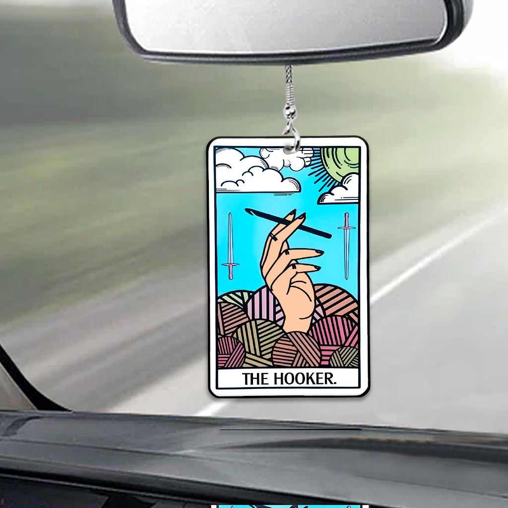 The Hocker - Personalized Crocheting Car Ornament