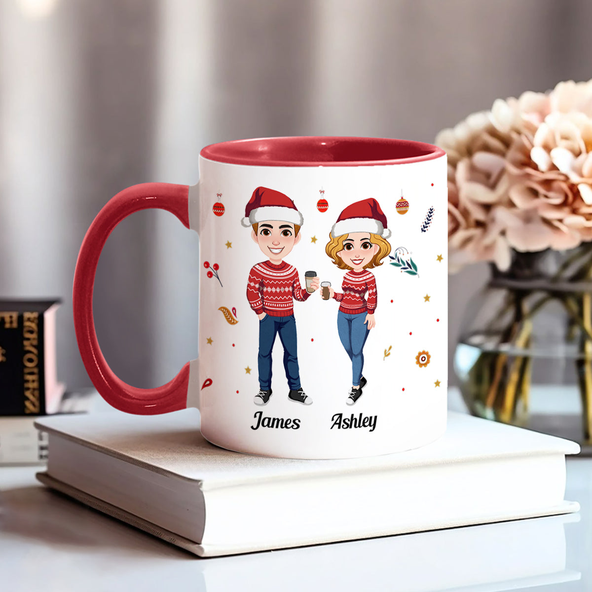 Being My Husband - Personalized Husband And Wife Accent Mug