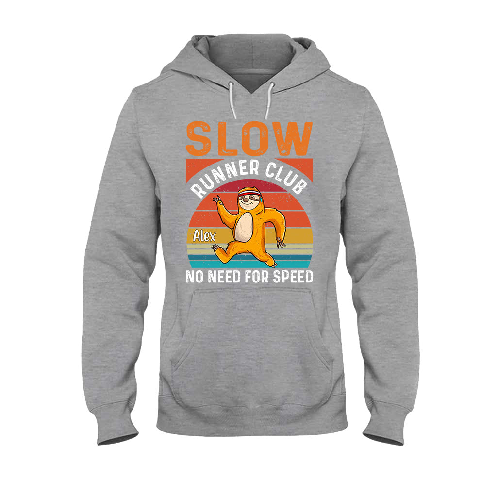Slow Runner Club - Personalized Running T-shirt and Hoodie