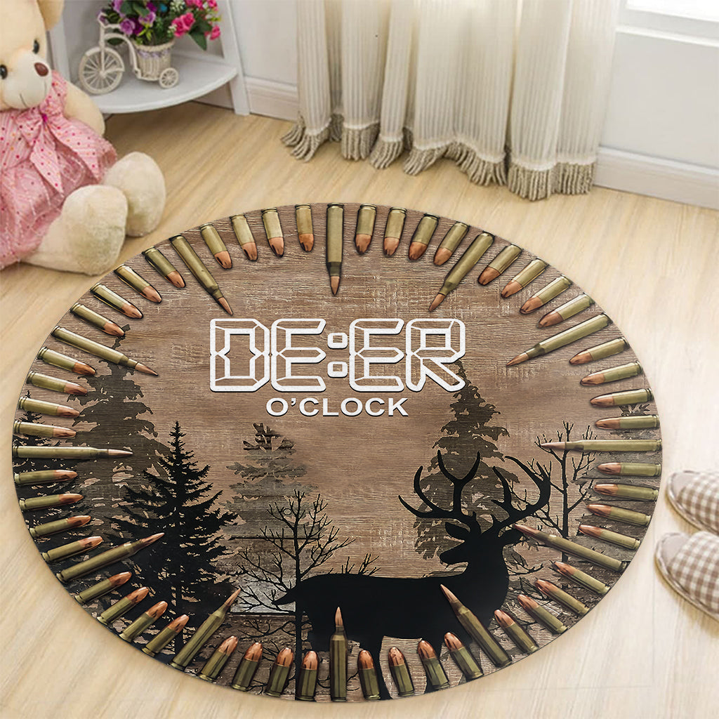 Deer O'Clock - Tapis rond de chasse