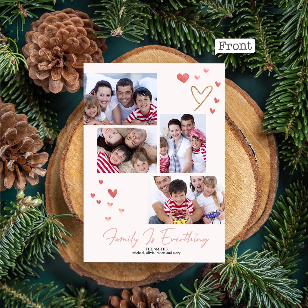 Forever Love - Personalized Greeting Card