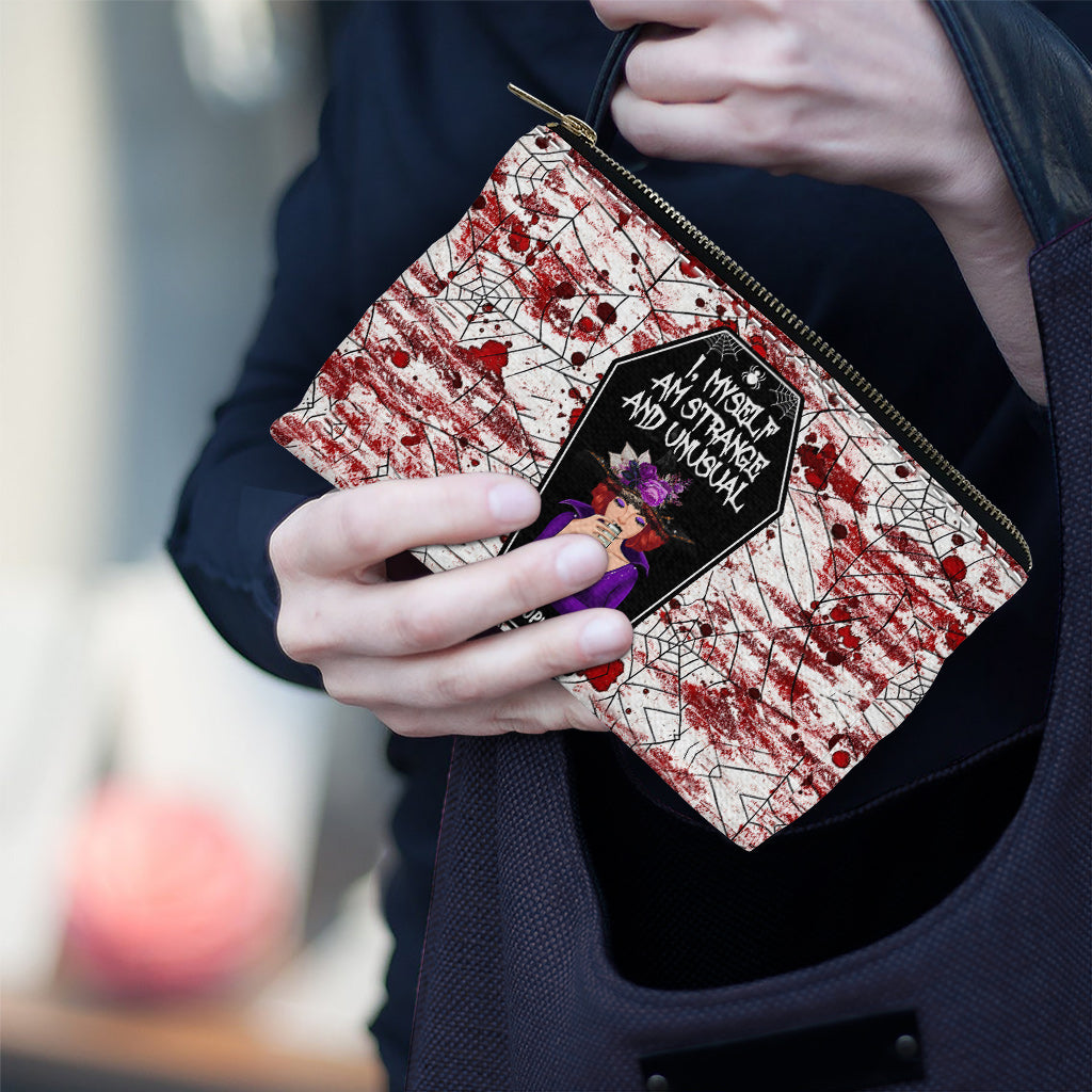 I Myself Am Strange and Unusual - Personalized Witch Pouch