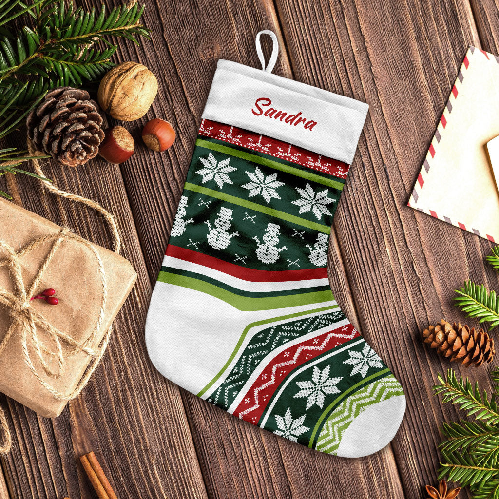 Frohe Weihnachten – Personalisierte Weihnachtsstrümpfe für die Familie