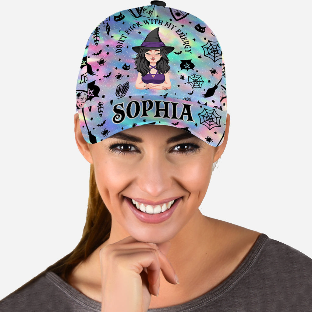 Don't F With My Energy - Personalized Witch Classic Cap
