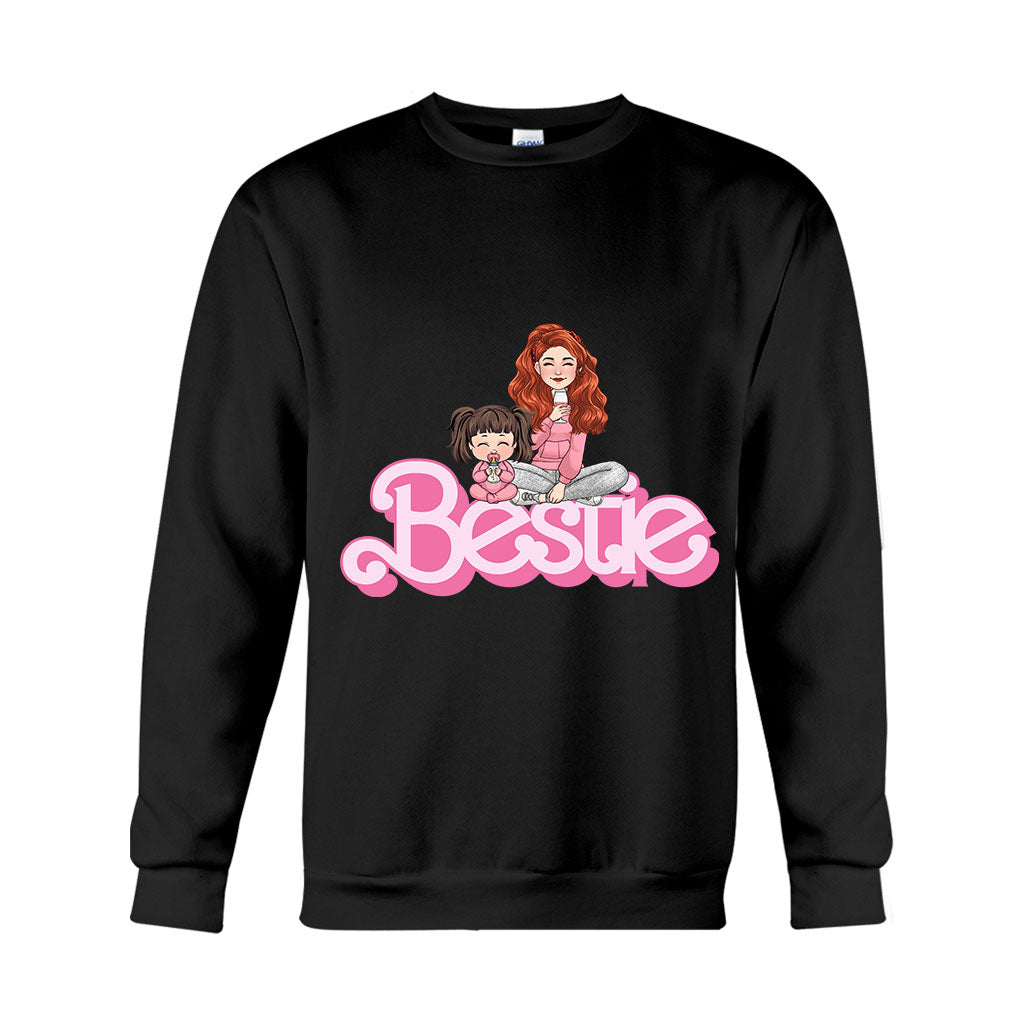 Besties Mommy & Daughters - Personalized Mother T-shirt And Hoodie