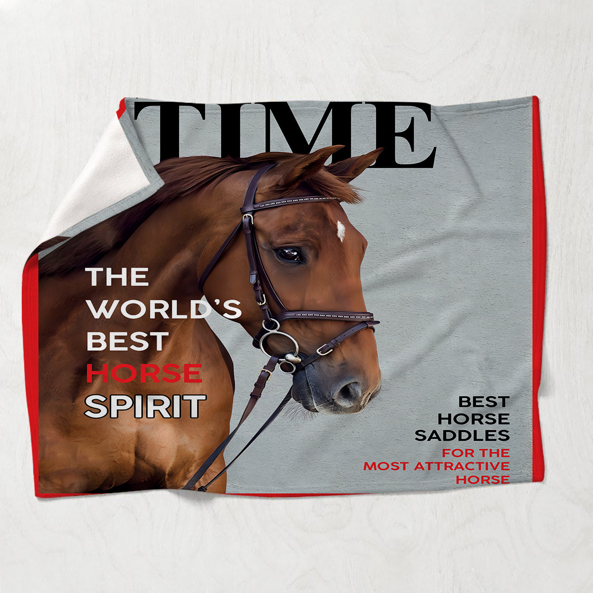 Couvertures de magazines - Couverture pour chevaux personnalisée