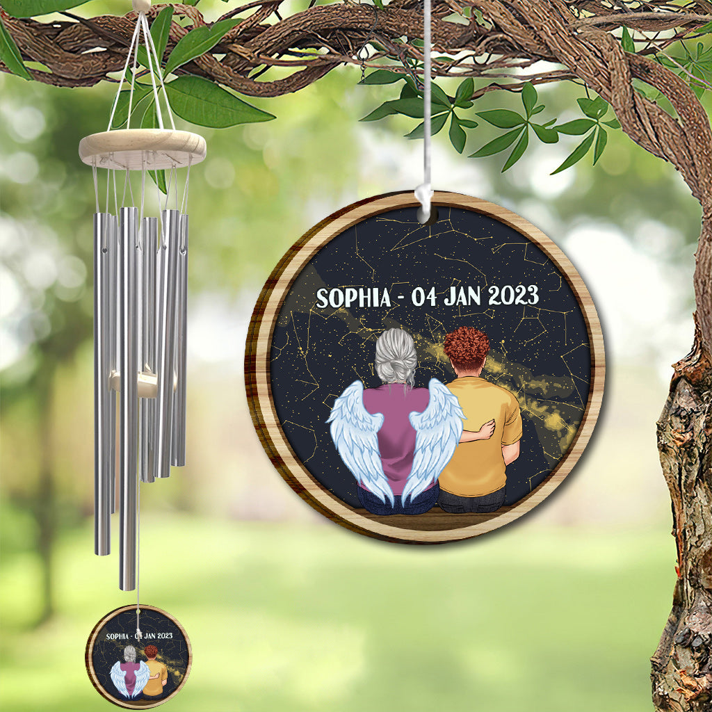 When I Look At The Stars - Personalized Memorial Wind Chime