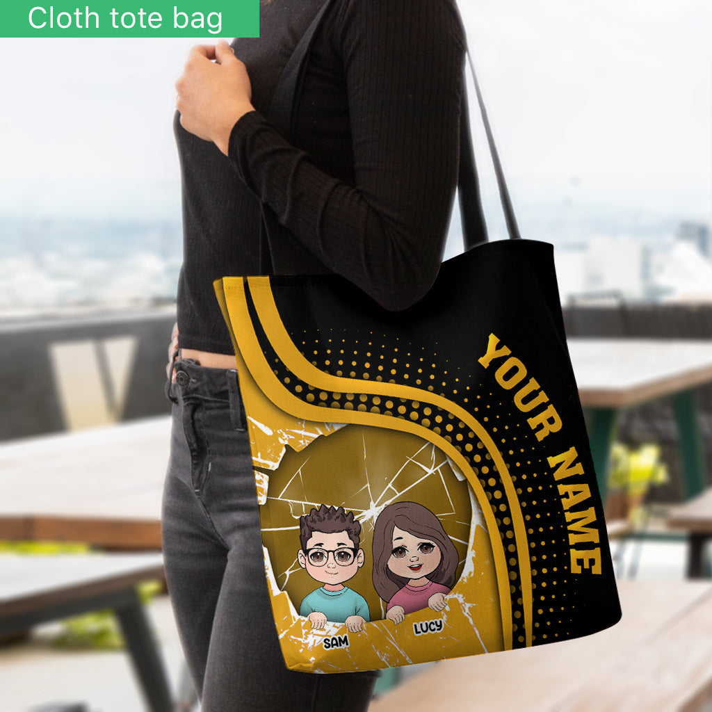 Best Dad Ever - Personalized Father Tote Bag