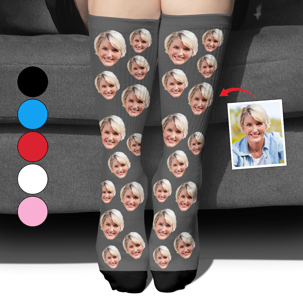 Custom Face - Personalized Mother Socks