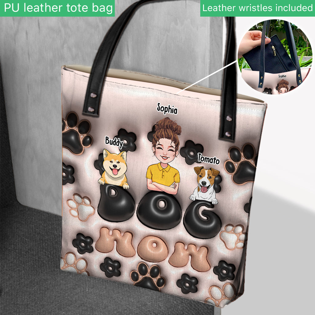 Maman de chien - Sac fourre-tout personnalisé pour chien
