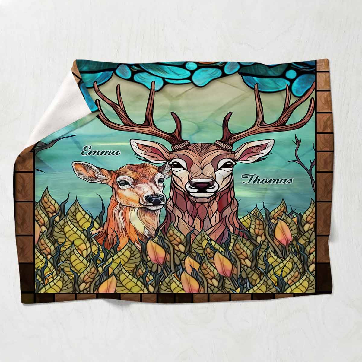 Du und ich, wir schaffen das – Personalisierte Jagddecke