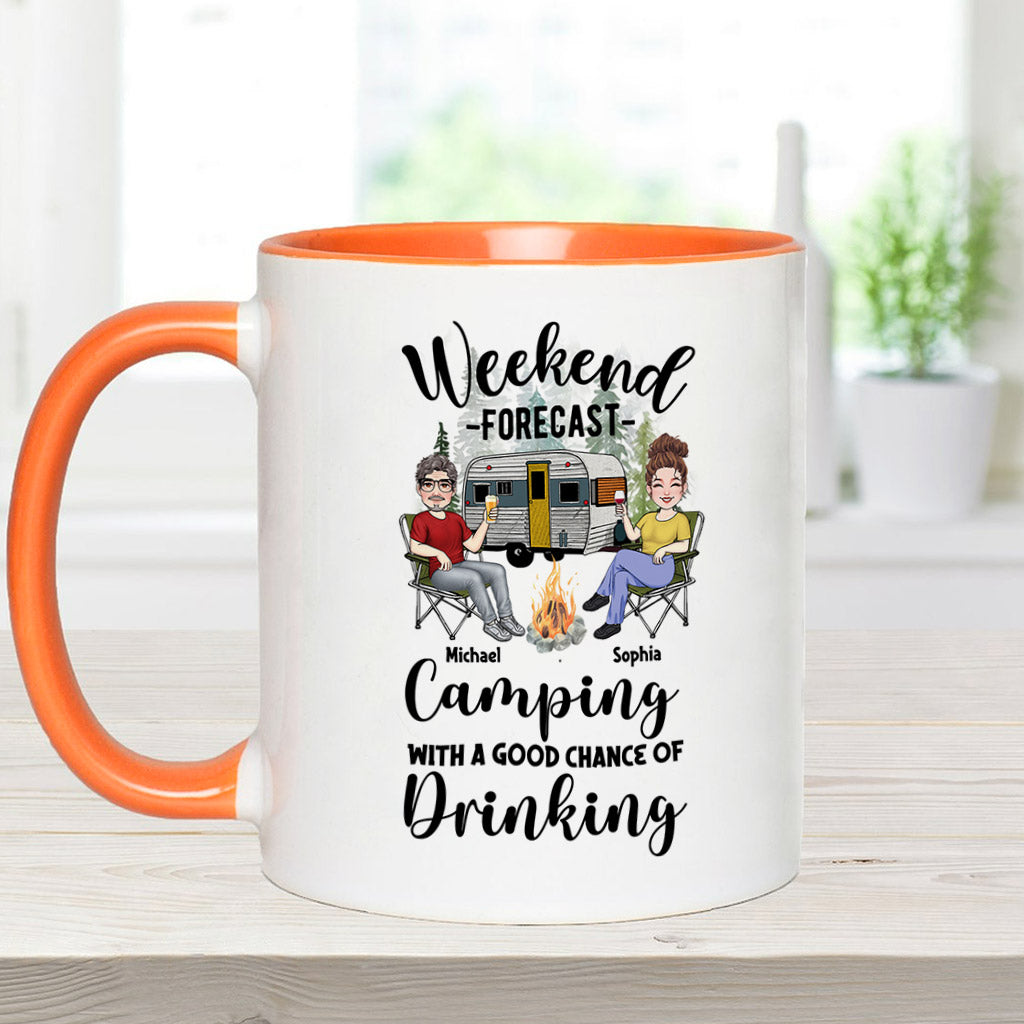 Wochenendprognose – Personalisierter Campingbecher