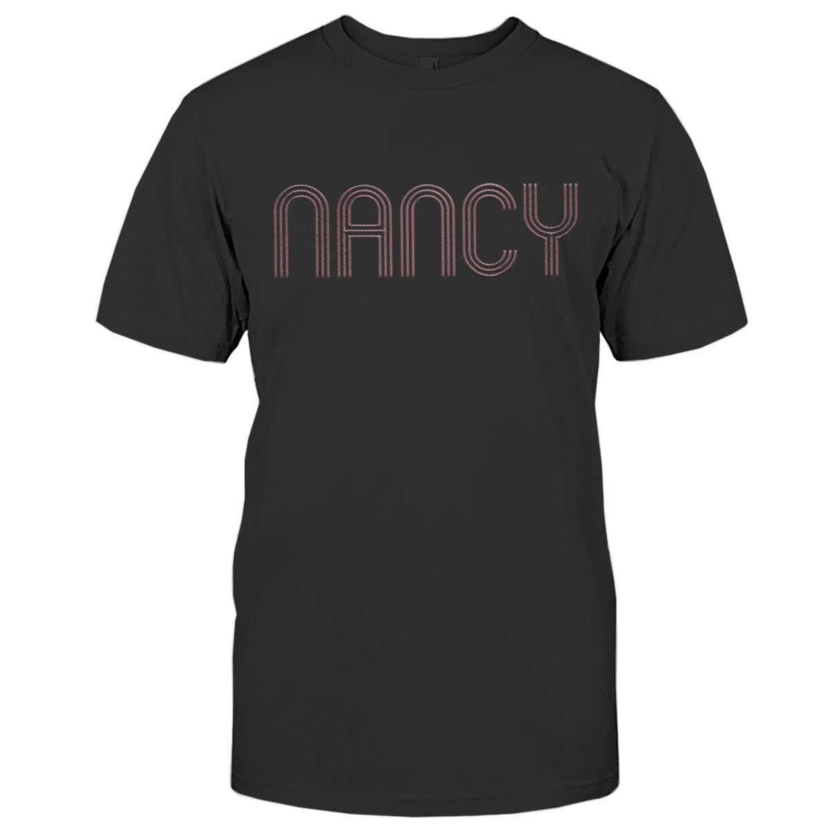 T-shirt brodé personnalisé avec nom - Bestie