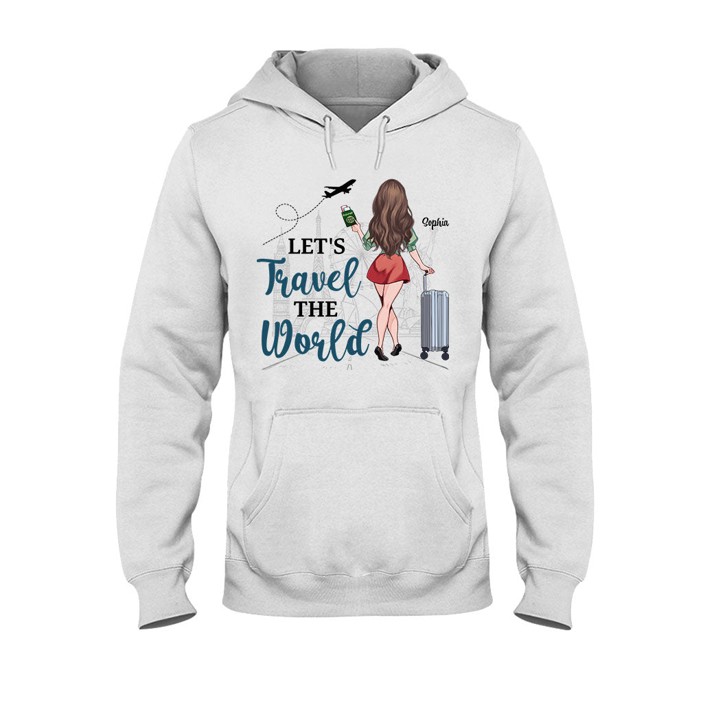 So The Adventure - Travelling gift for mom, daughter, granddaughter, wife, girlfriend, friend - Personalized T-shirt And Hoodie