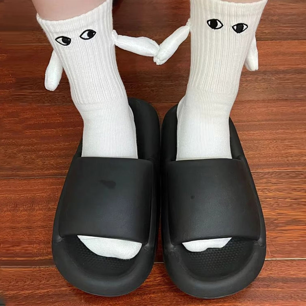 Holding Hands Socks - Couple Holding Hands Socks