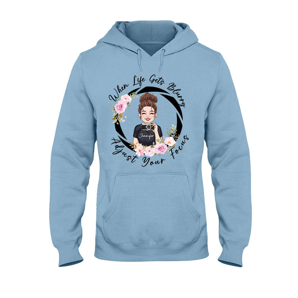 Ajustez votre mise au point - T-shirt et sweat à capuche personnalisés pour la photographie