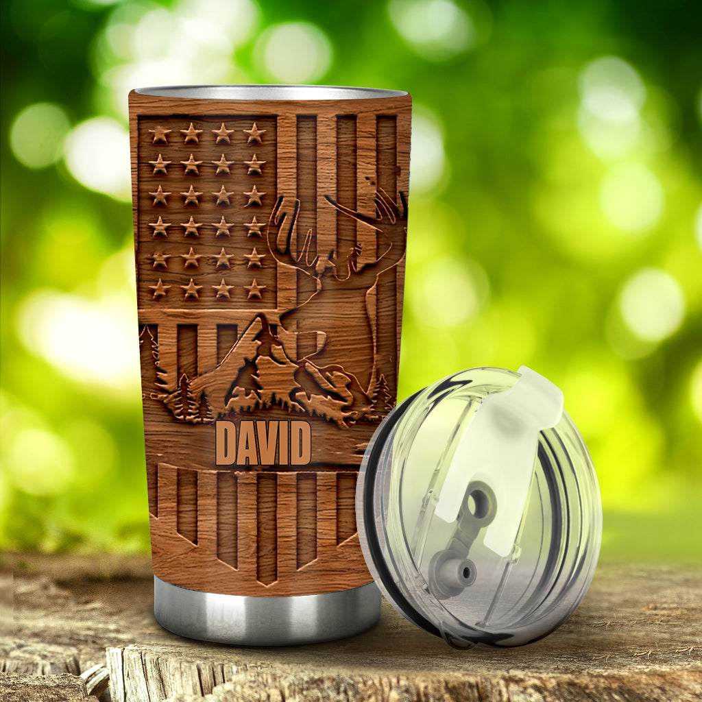 Love Hunting - Personalized Hunting Tumbler