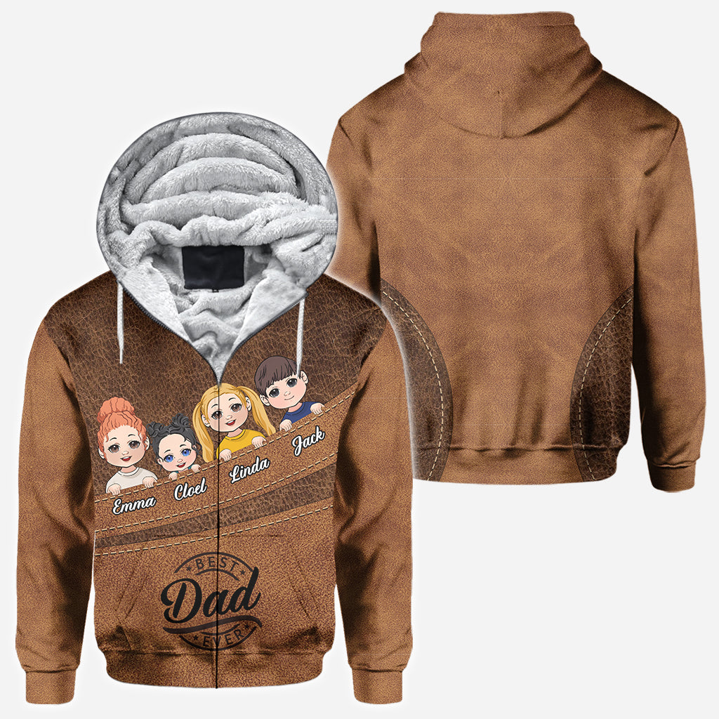 Best Dad/Grandma/Grandpa/Mom Ever - Personalized Father All Over Shirt