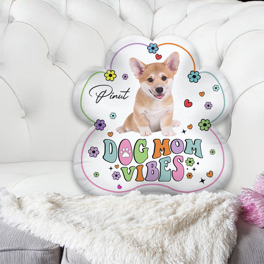 Hundemama-Vibes – personalisiertes Hundekissen