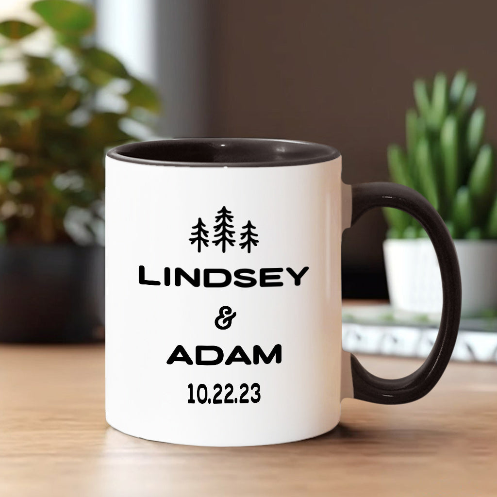 L'aventure continue - Mug de randonnée personnalisé