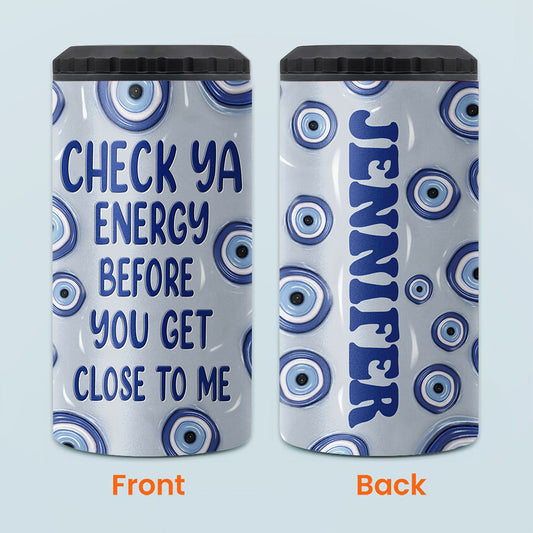 Check Ya Energy - Personalized Witch Can Cooler