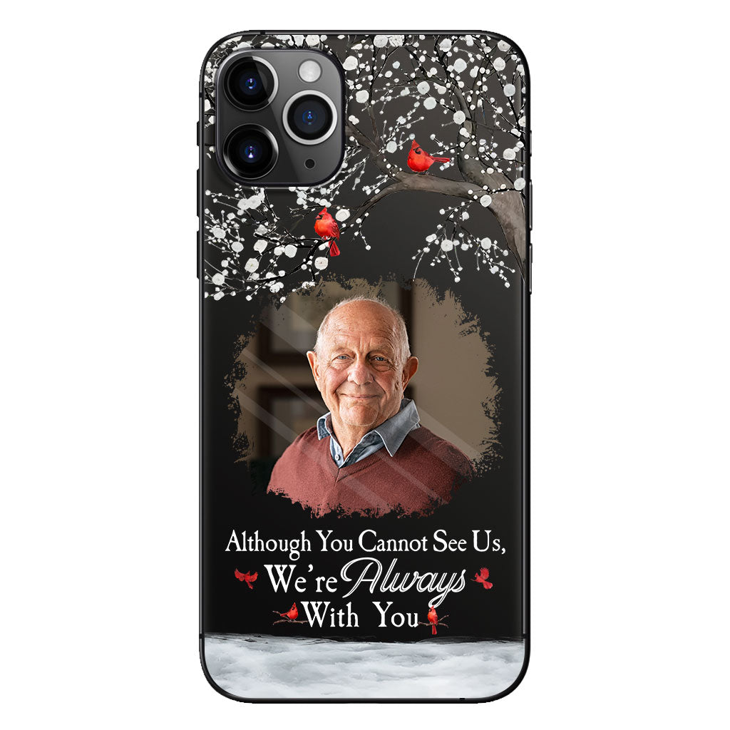 I'm Always With You - Personalized Memorial Clear Phone Case