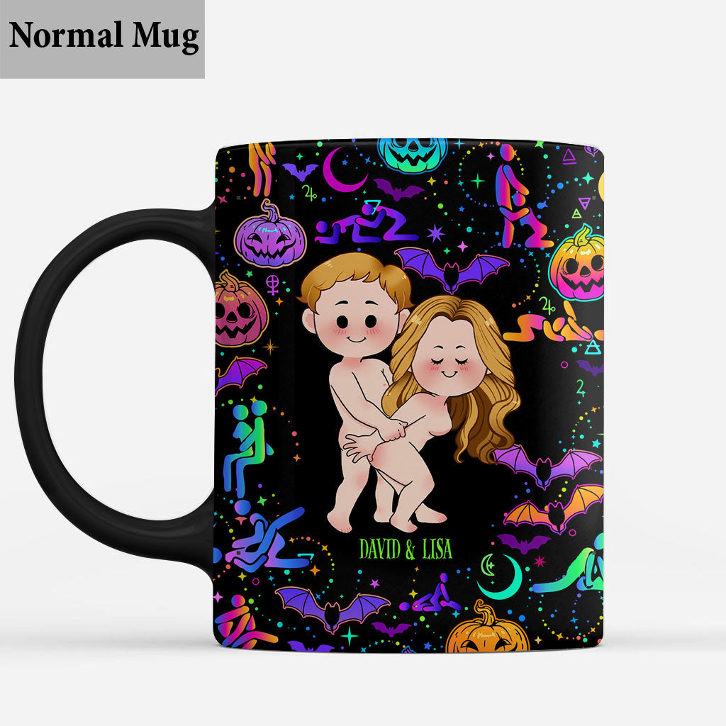 I Wanna Do Bad Things With You - Personalized Couple Mug