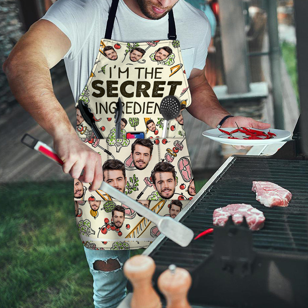 I'm The Secret Ingredient - Personalized Couple Apron