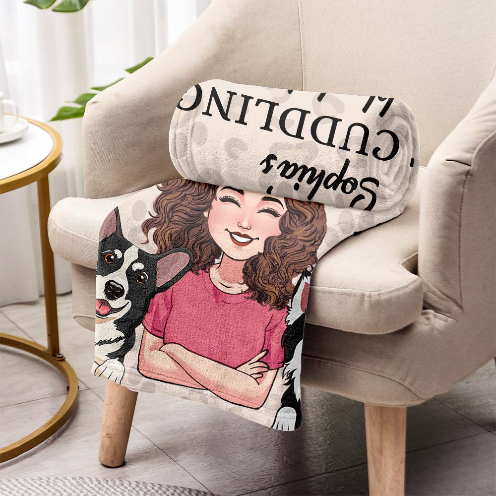 Kuscheldecke für Haustiere – Geschenk für Katzenliebhaber – Personalisierte Decke