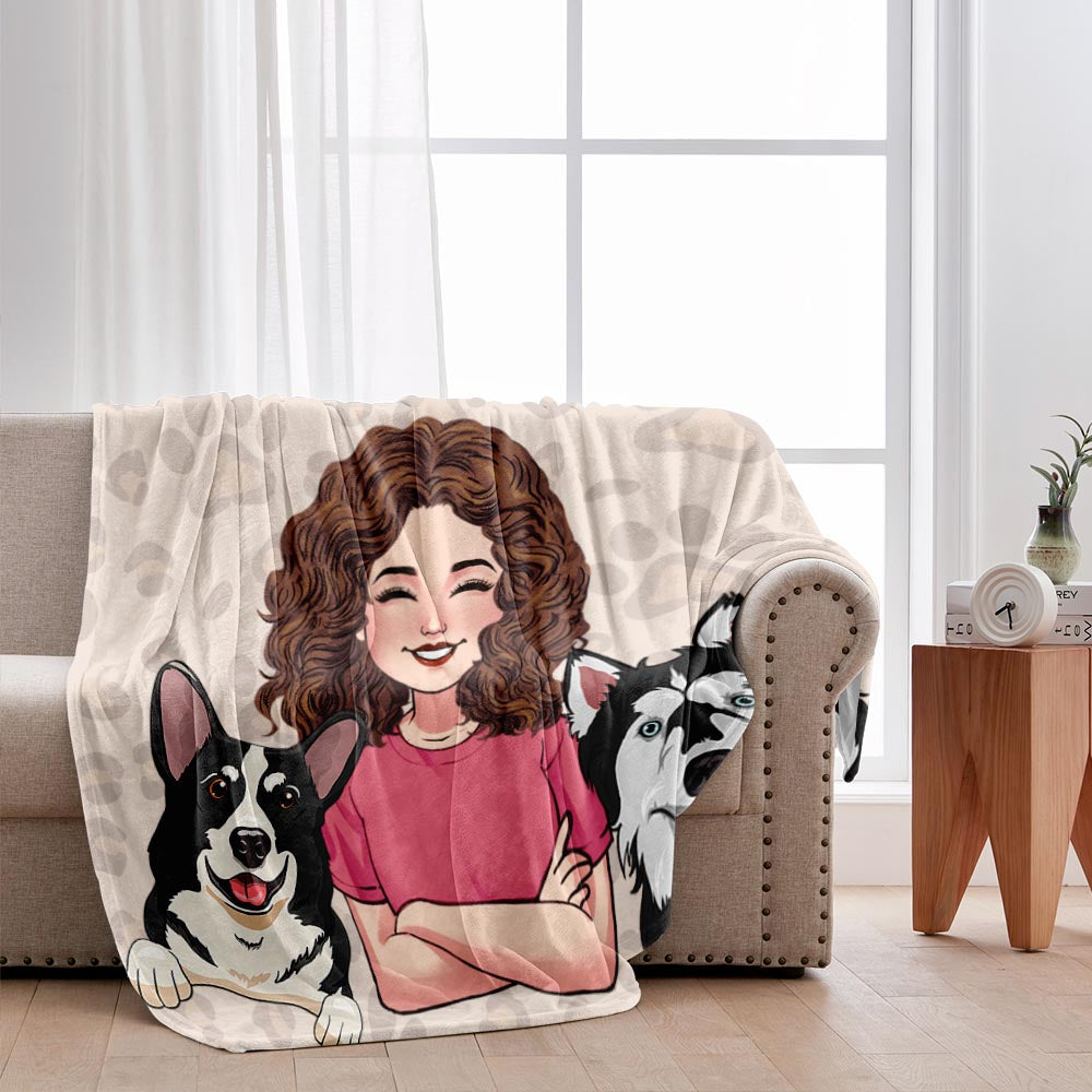 Kuscheldecke für Haustiere – Geschenk für Katzenliebhaber – Personalisierte Decke
