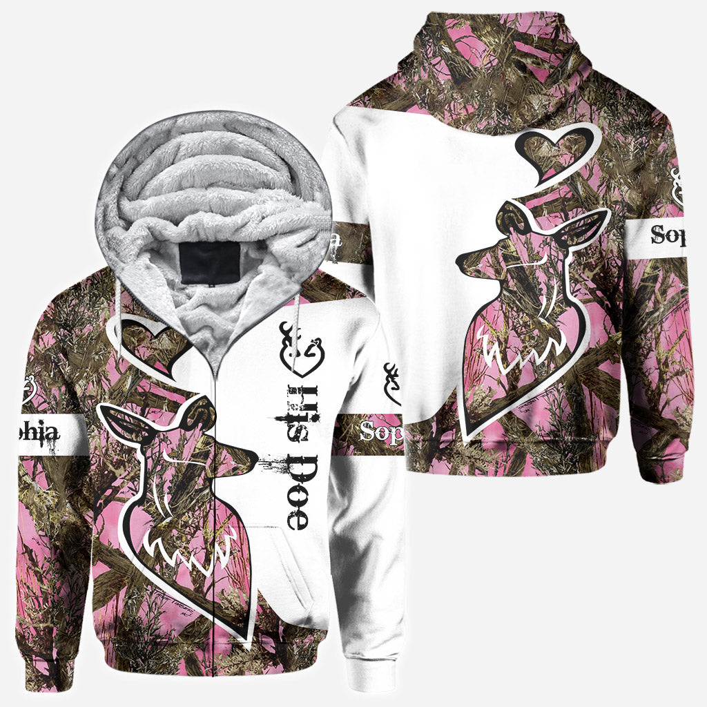His Buck Her Doe - Personalized Hunting All Over Shirt