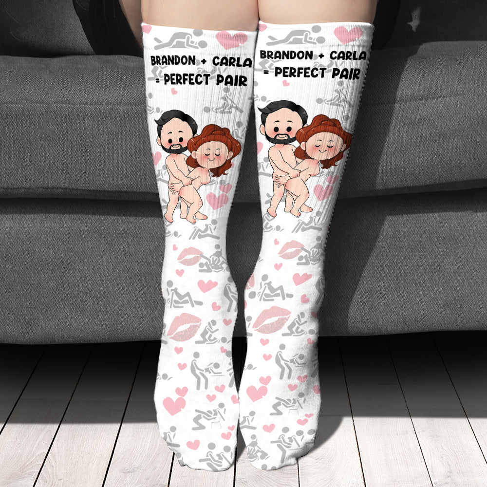 Perfect Pair - Personalized Couple Socks