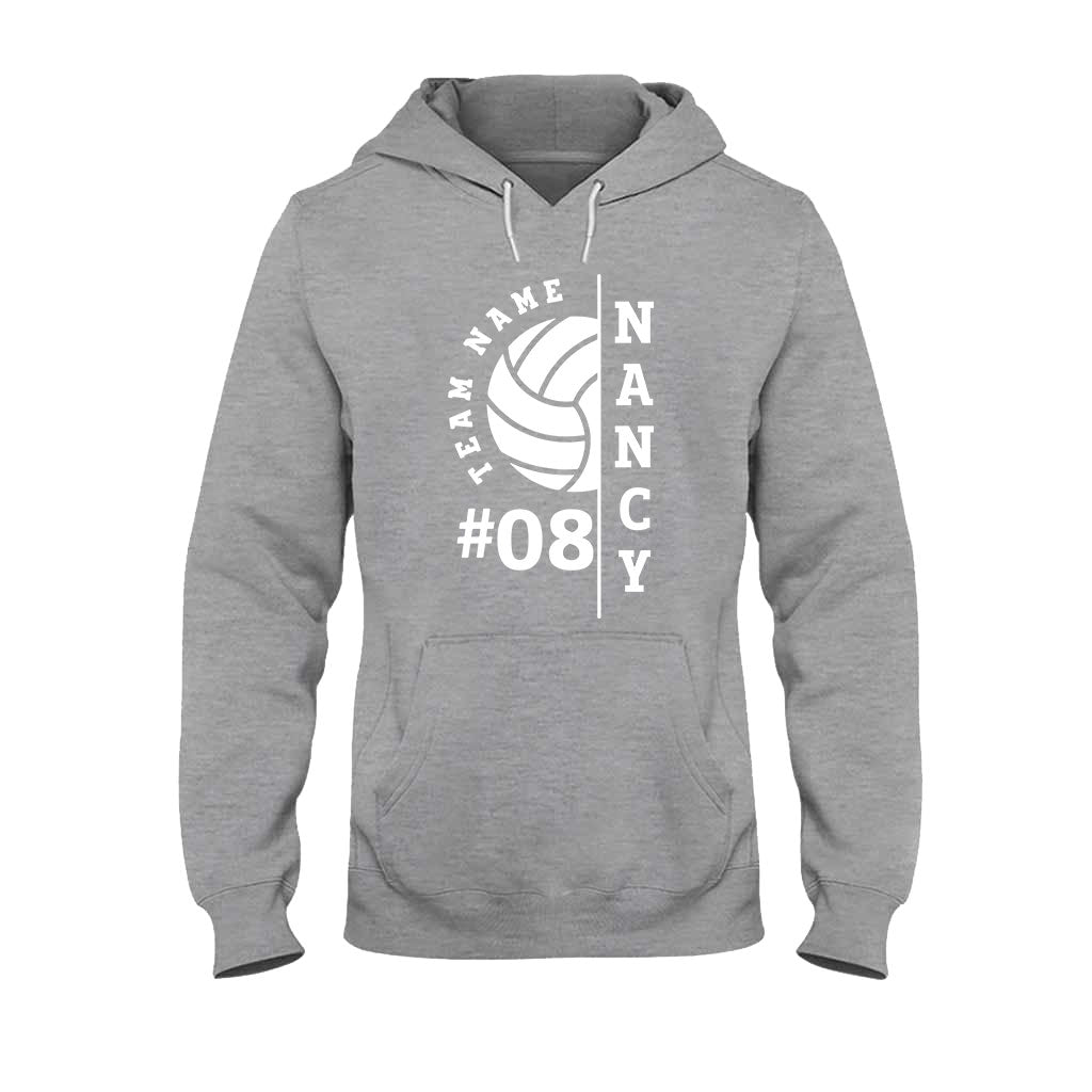 J'adore le volley-ball - T-shirt et sweat à capuche de volley-ball personnalisés