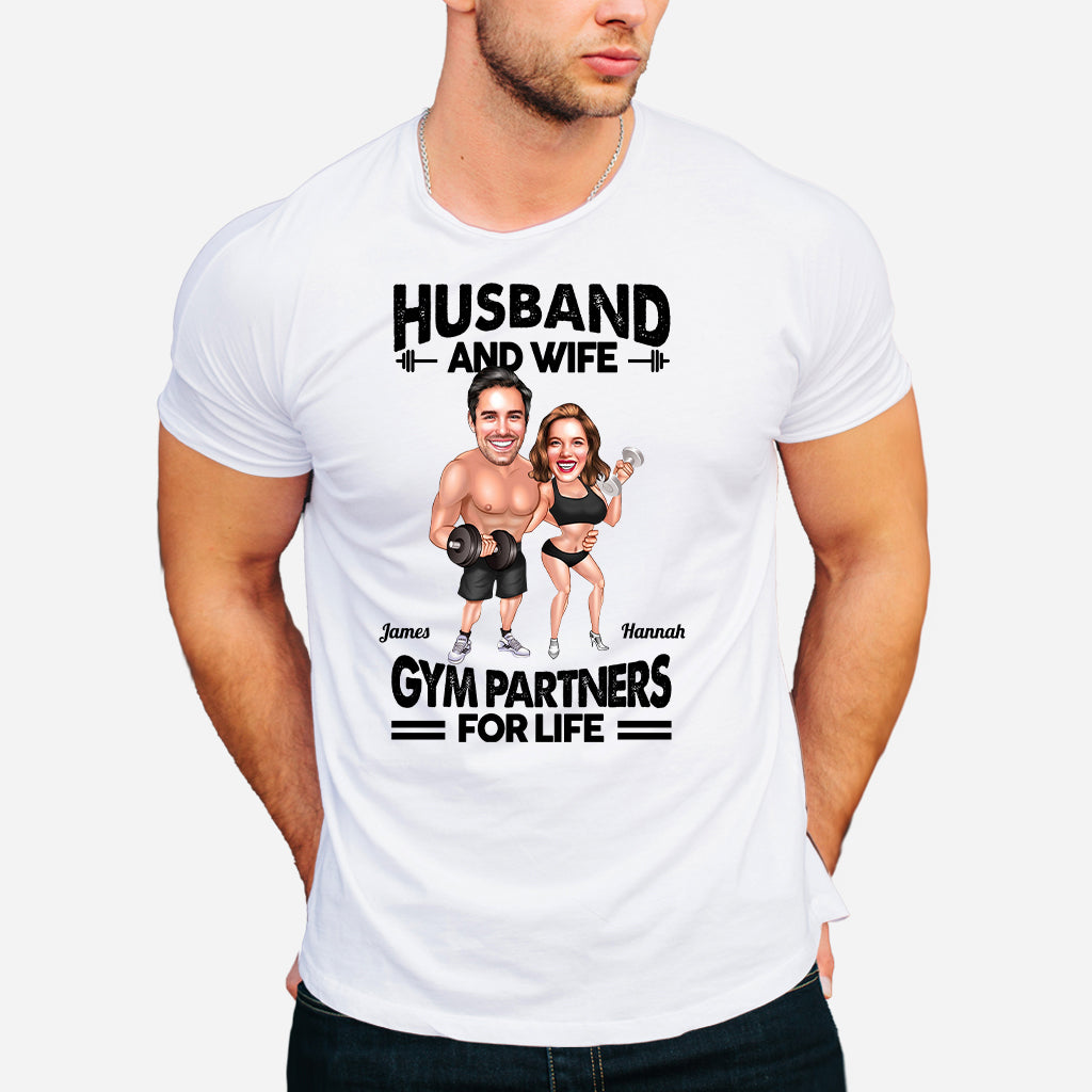 Die Schöne und das Biest – Personalisiertes Fitness-T-Shirt und Hoodie