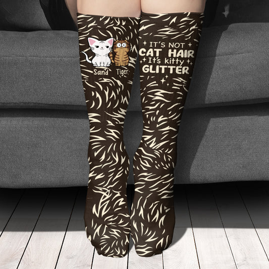 Es sind keine Katzenhaare – personalisierte Katzensocken