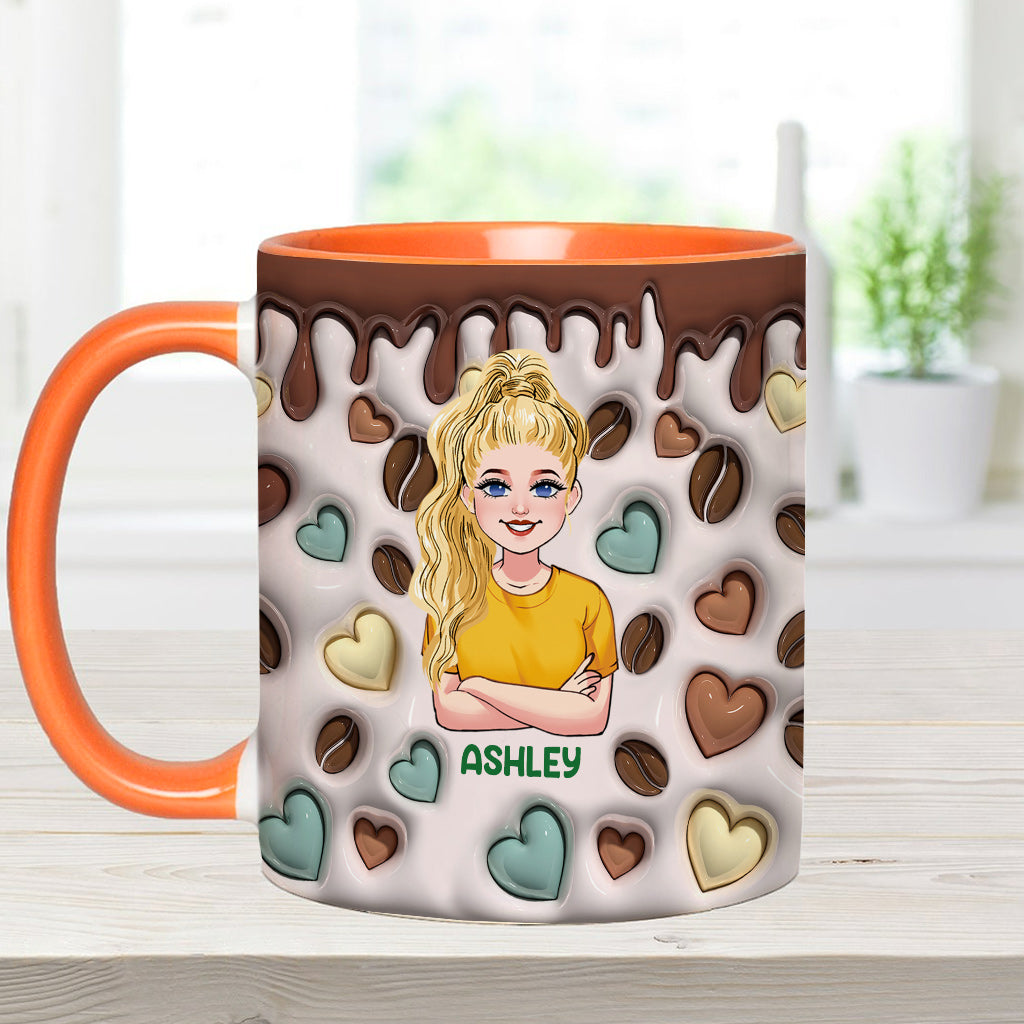 Mug personnalisé « Reine du café »