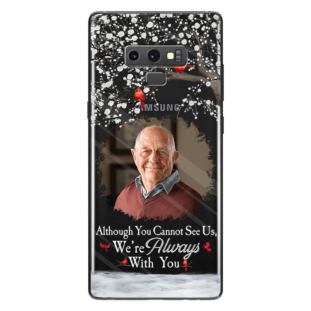 I'm Always With You - Personalized Memorial Clear Phone Case