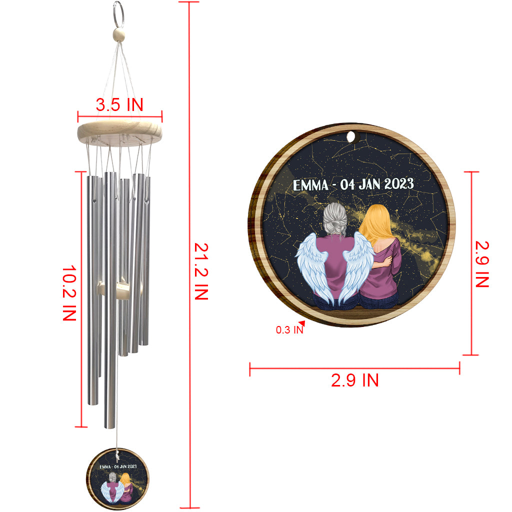 When I Look At The Stars - Personalized Memorial Wind Chime