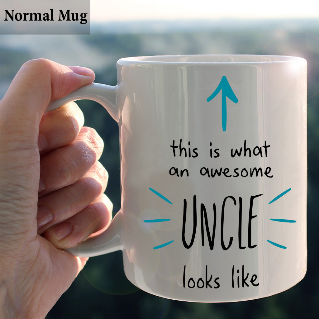 So sieht ein richtig cooler Onkel aus – Onkel-Tasse