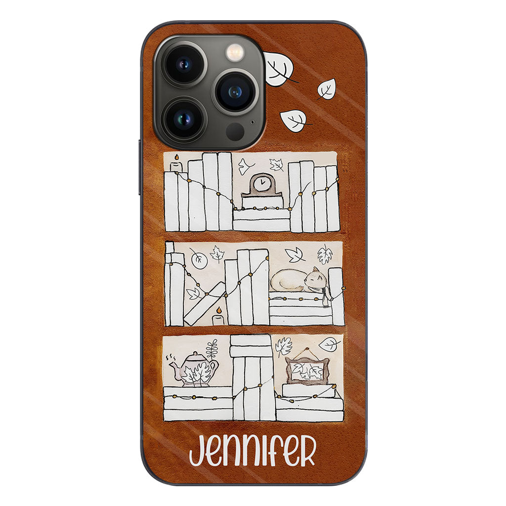 Four Seasons Reading Tracker - Personalized Book Phone Case
