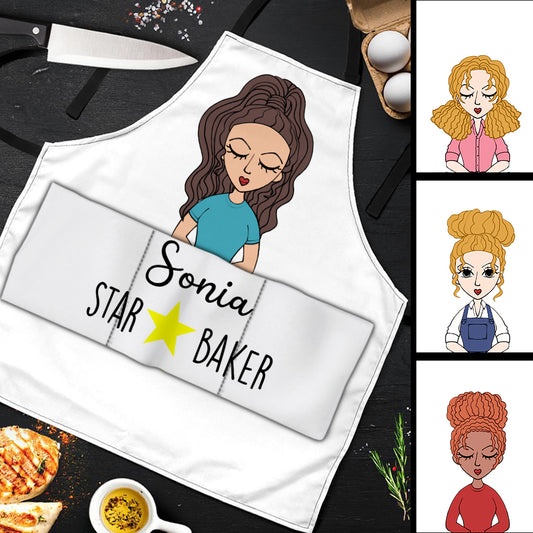 Star Baker - Personalized Baking Apron