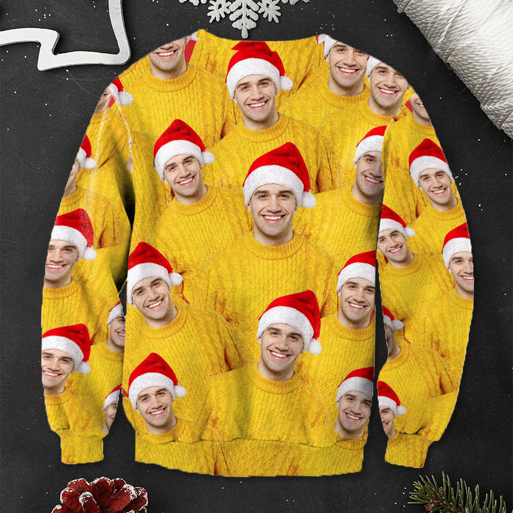 Joyeux Noël - Pull de Noël moche personnalisé