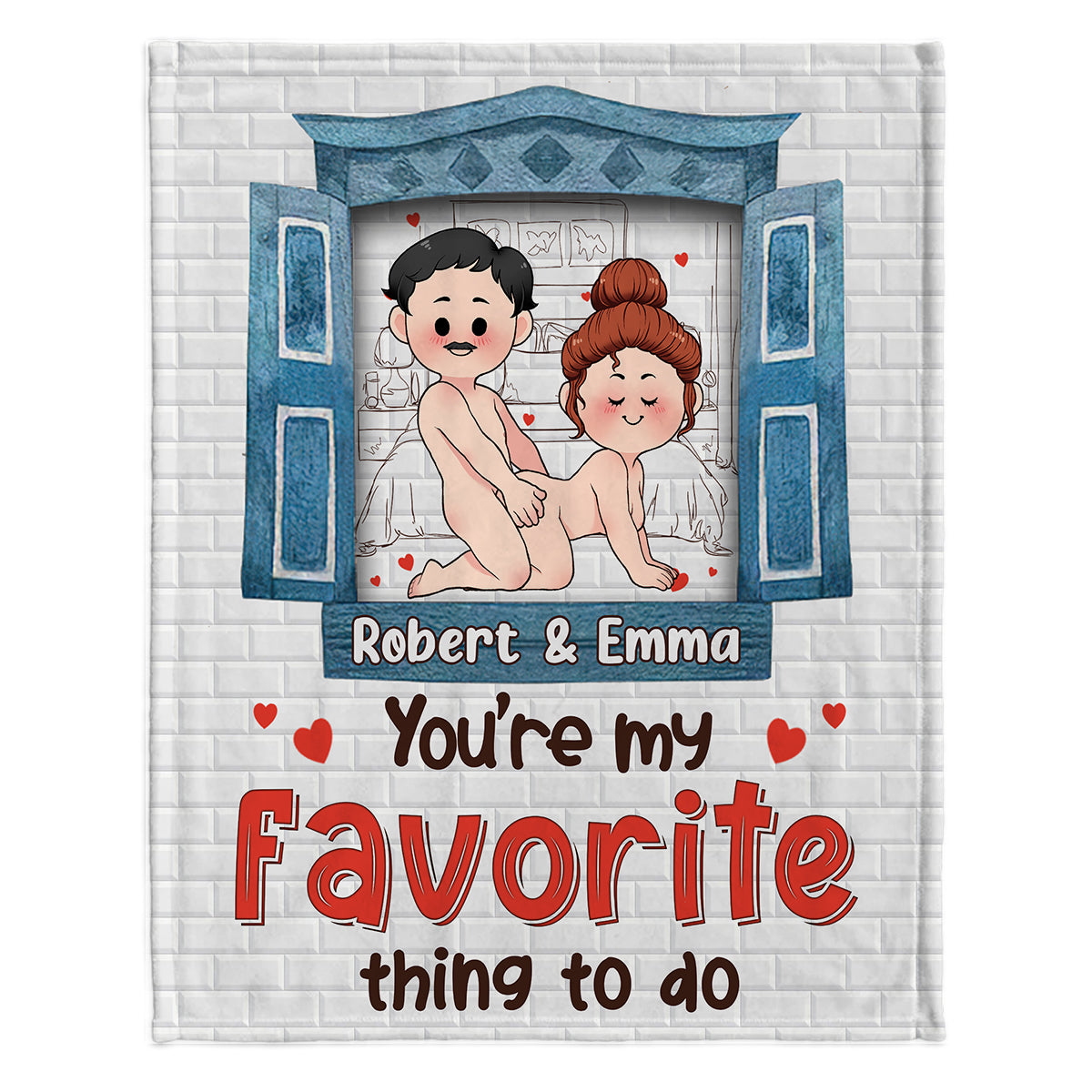 You’re My Favorite - Personalized Couple Blanket