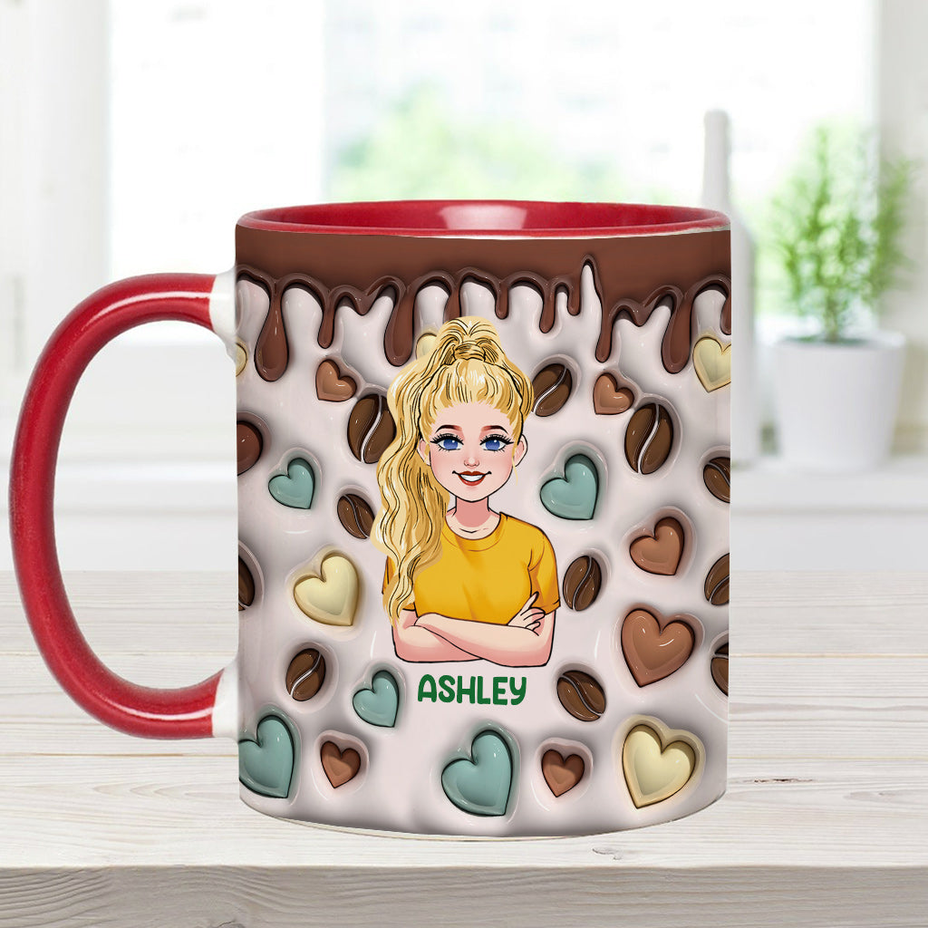 Mug personnalisé « Reine du café »