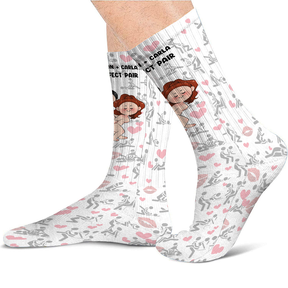 Perfect Pair - Personalized Couple Socks