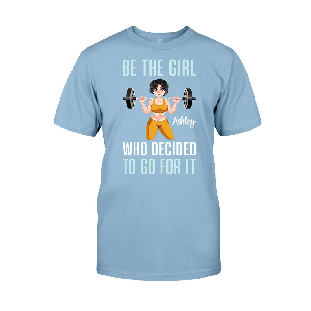 Sie hat sich dazu entschlossen, es zu wagen – personalisiertes Fitness-T-Shirt und Hoodie