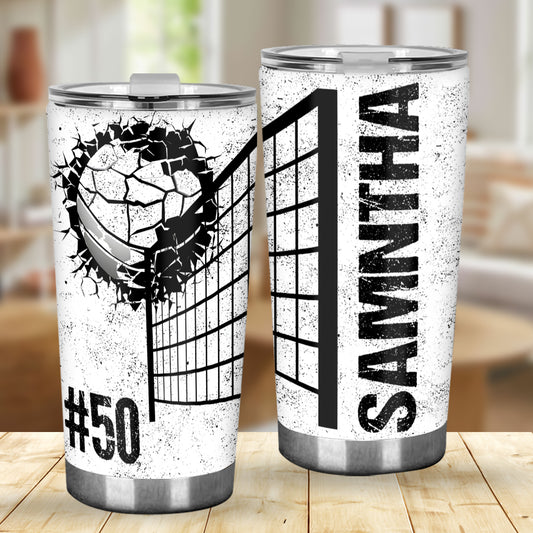 Volleyball Net - Personalized Volleyball Tumbler